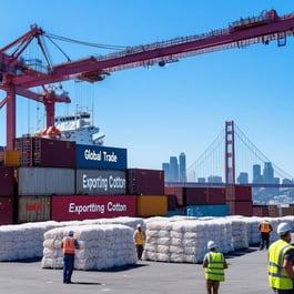 Exporting Cotton: CIF Ho Chi Minh City, Shipping from Port of Oakland