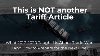 Impact of 2017-2020 US Tariff Policies on Port Congestion and Agricultural Exporters